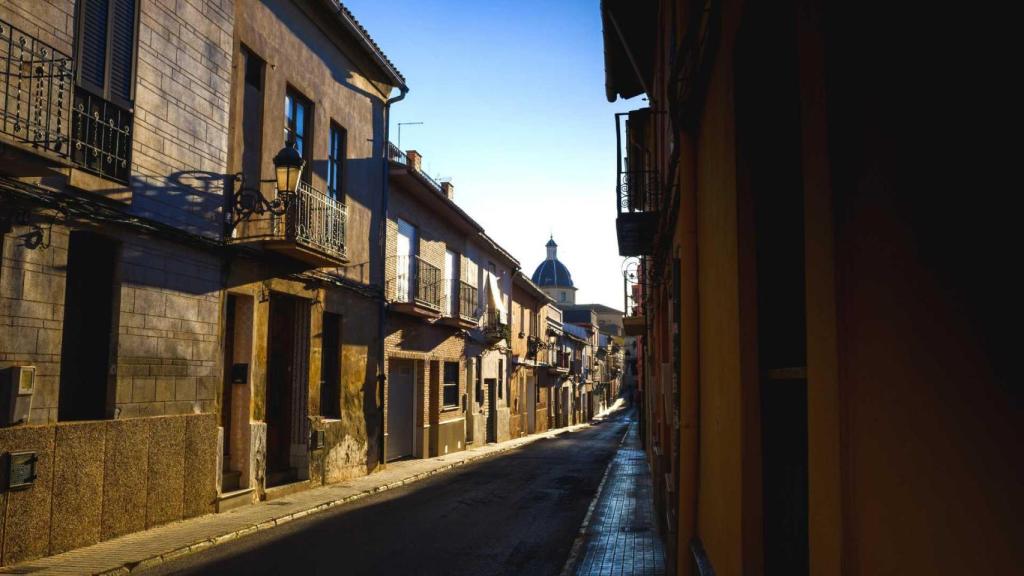 Calles de Burjassot (Valencia). Turisme CV