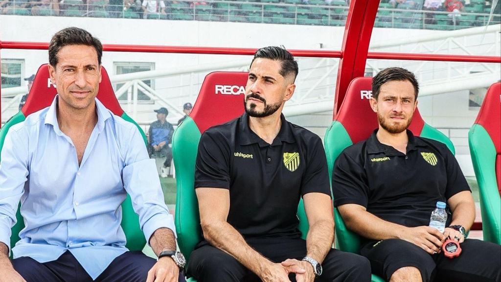 Pablo Franco, junto a Aitor van den Brule.