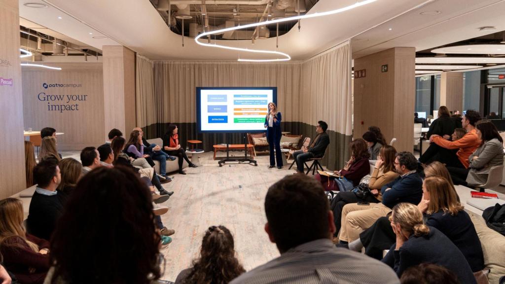 Una de las sesiones que se celebran en Patio Campus.