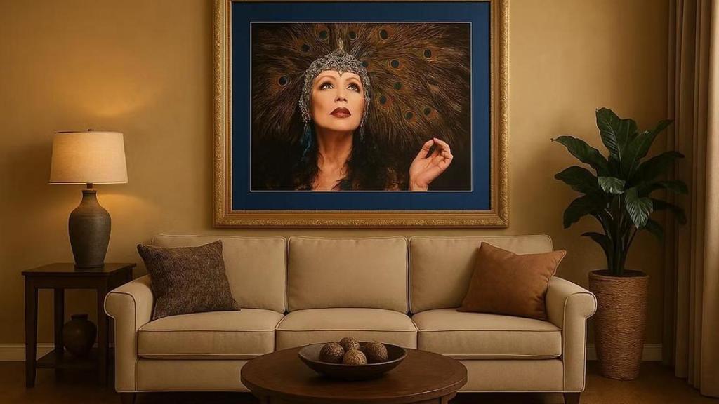 Alejandro, hijo de María Jiménez, vende un retrato del cantante por 850 euros.