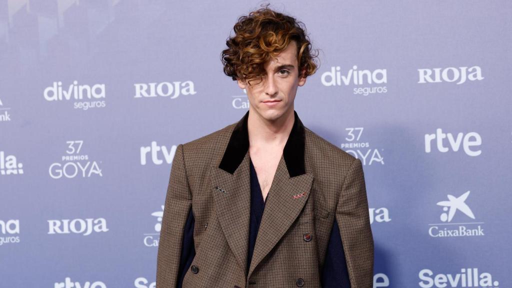 Guitarricadelafuente en un acto público, en 2023.