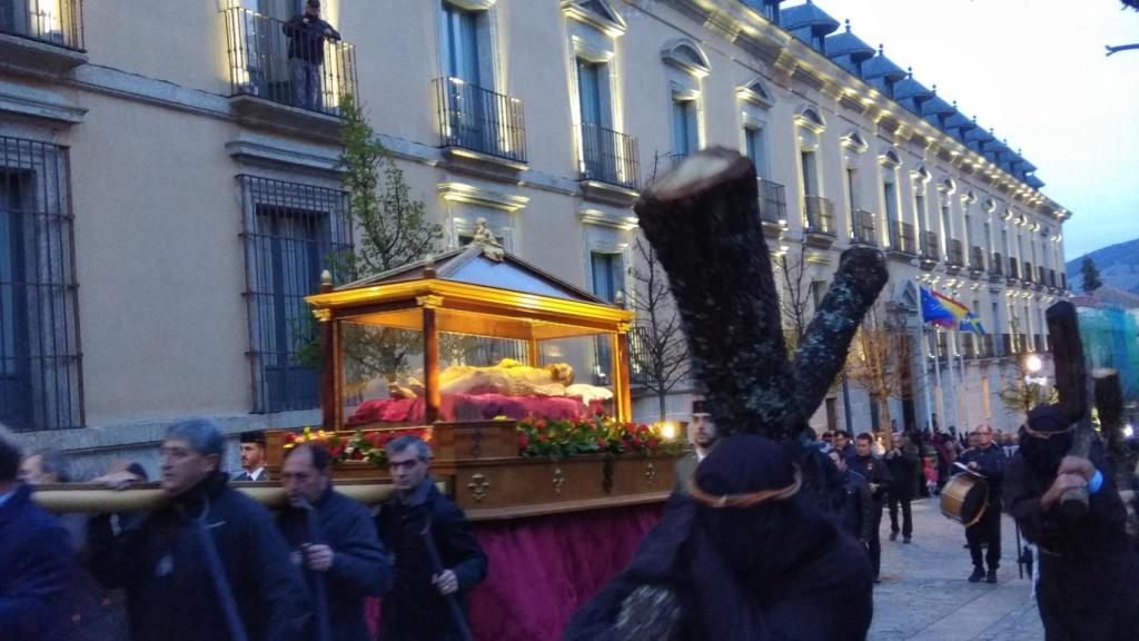 La procesión del Santo Entierro del Real Sitio de San Ildefonso
