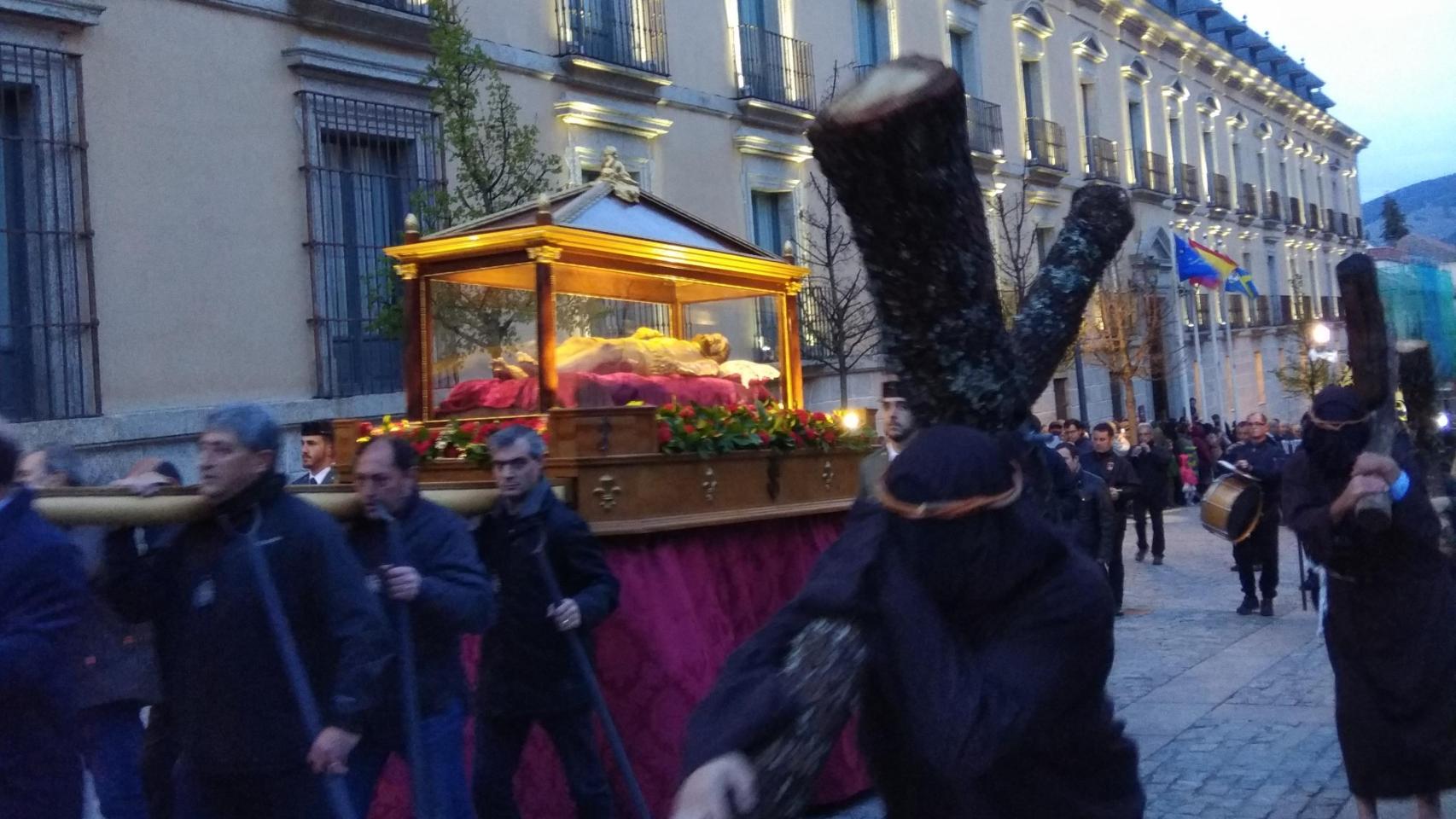 La procesión del Santo Entierro del Real Sitio de San Ildefonso
