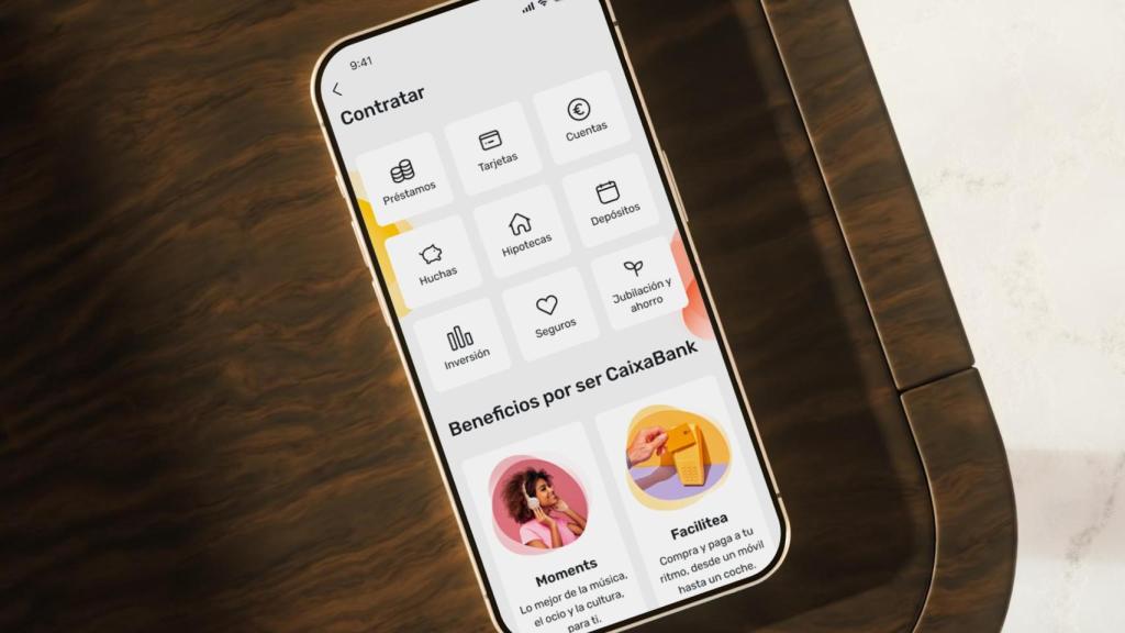 Funciones extra de la app de un banco