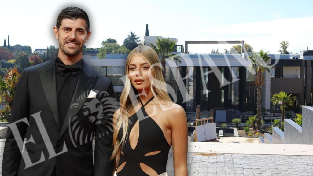 Thibaut Courtois se está construyendo una casa en una finca de 15.000 metros cuadrados en Madrid.