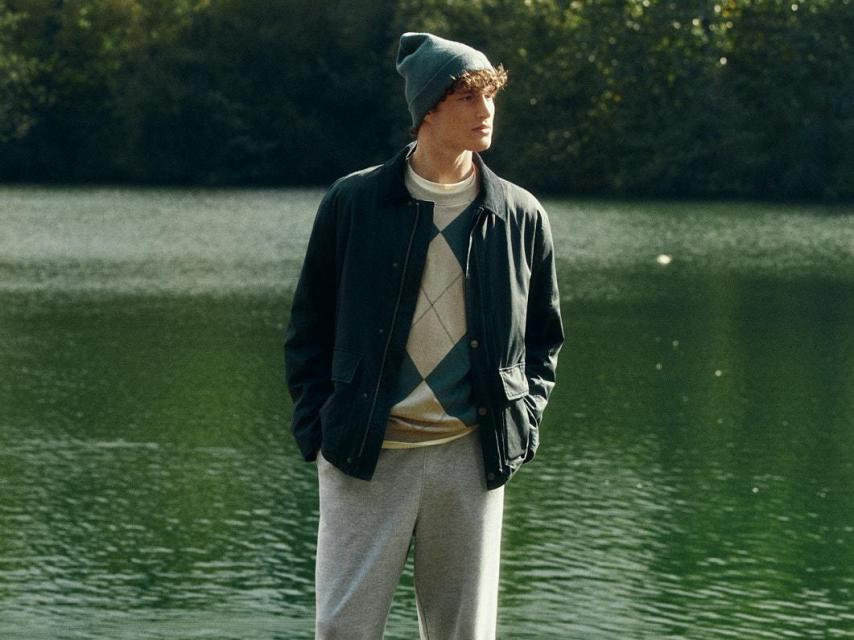 Cárdigan de la gama masculina.