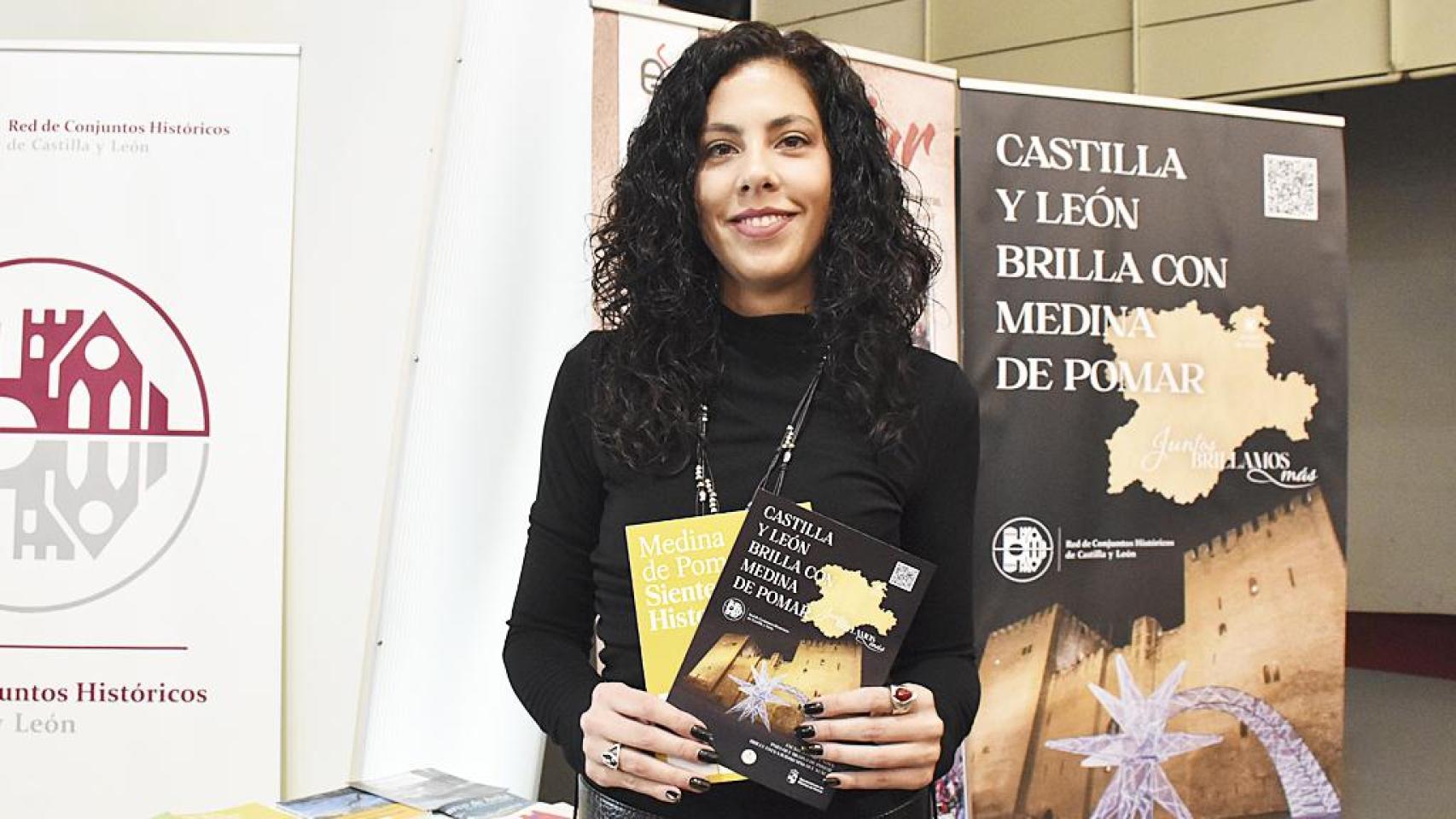 Nerea González, concejala de Cultura y Turismo del Ayuntamiento de Medina de Pomar
