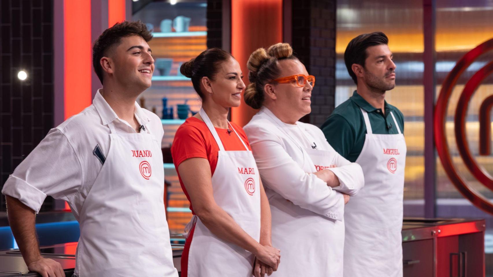 Los finalistas de 'MasterChef Celebrity 10'.