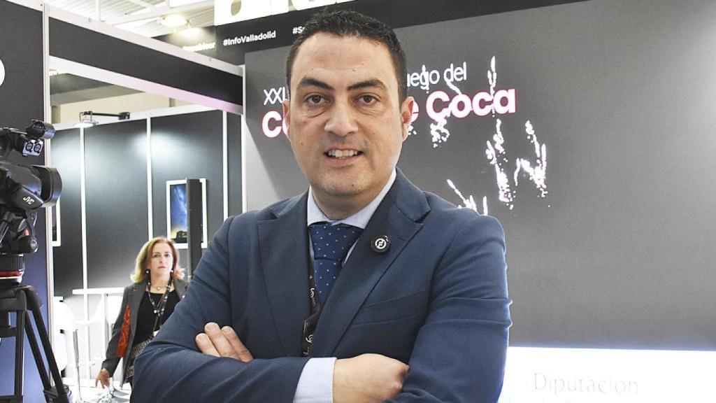 Javier Figueredo, diputado de Turismo de la Diputación de Segovia, en Intur