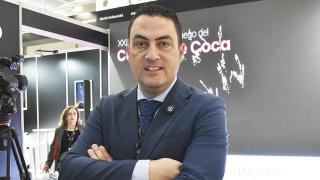 Javier Figueredo, diputado de Turismo de la Diputación de Segovia, en Intur