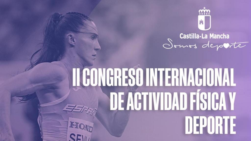 Cartel del II Congreso Internacional de Actividad Física y Deporte.