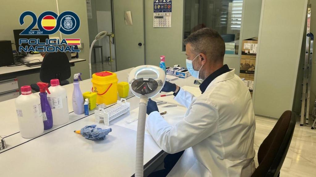 Una imagen del laboratorio.