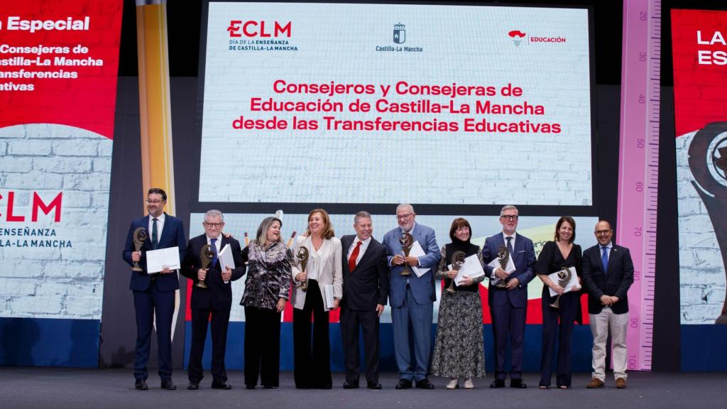 Acto por el Día de la Enseñanza. Foto: JCCM.