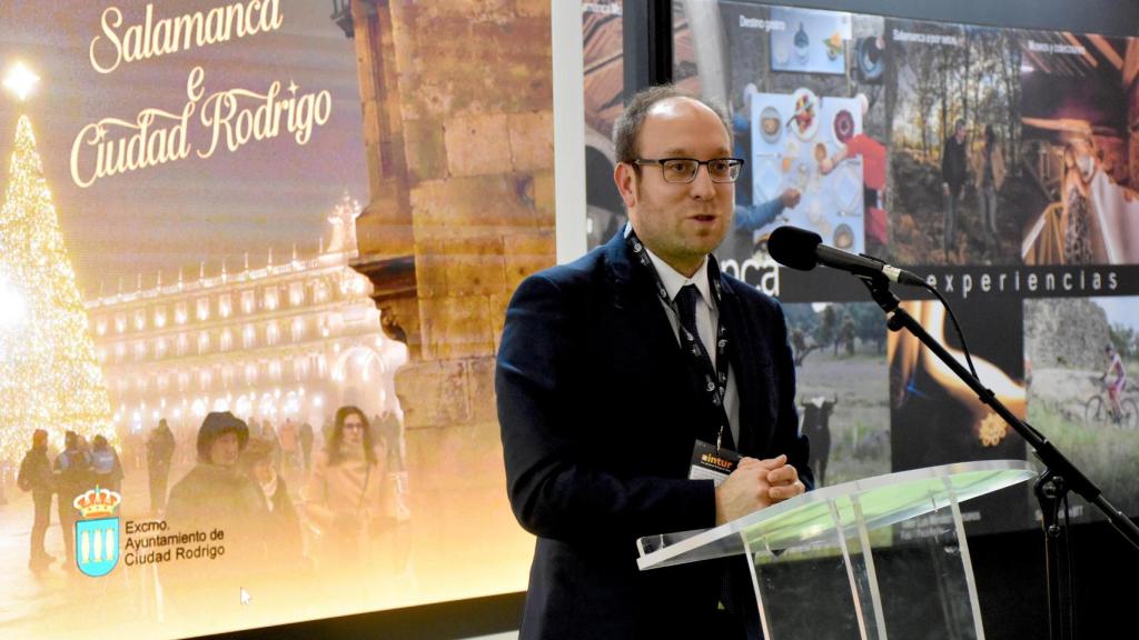 El alcalde de Ciudad Rodrigo, Marcos Iglesias