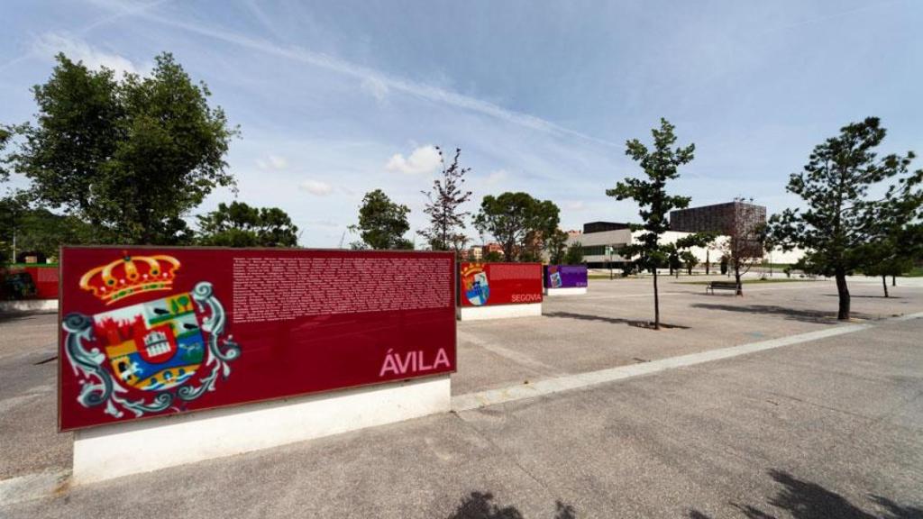 Plaza de las Cortes en Valladolid