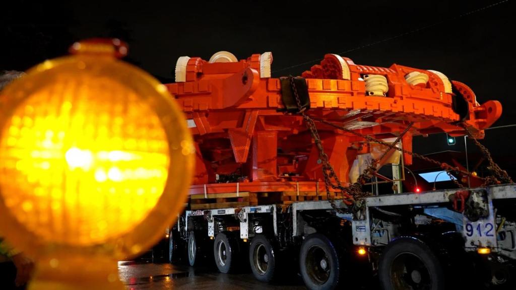 La tuneladora Mayrit.