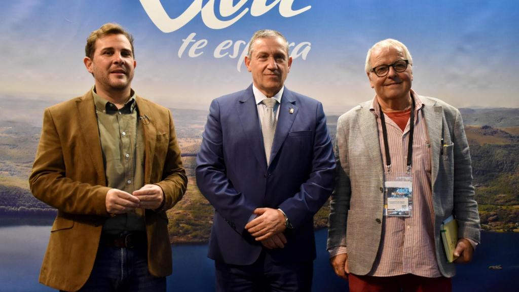 Víctor López de la Parte, Javier Faúndez y Christoph Strieder