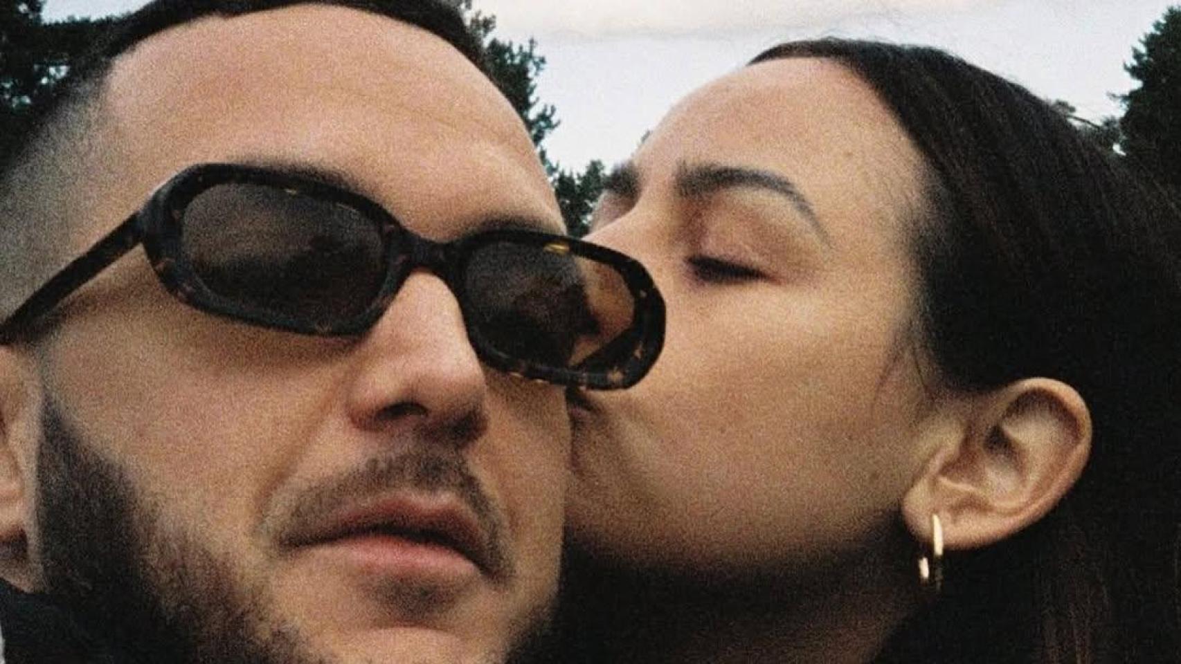 C. Tangana y Rocío Aguirre, en una imagen de las redes sociales.