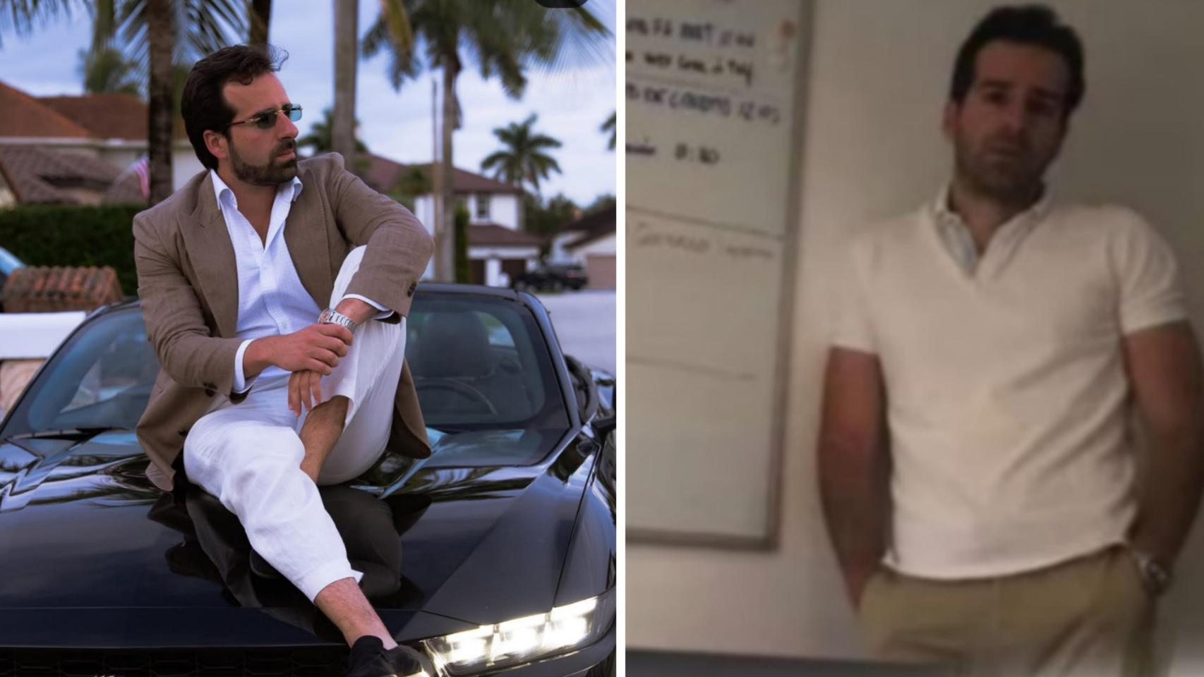 Fernando Hernández ahora y en 2021, cuando fundó Aszendit.