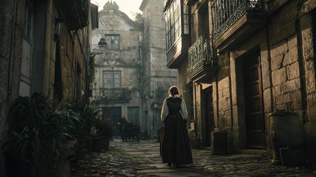 Representación de Teresa Herrera en las calles de A Coruña. Iván Fernández Amil