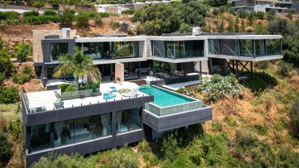 Una villa flotante en Marbella.