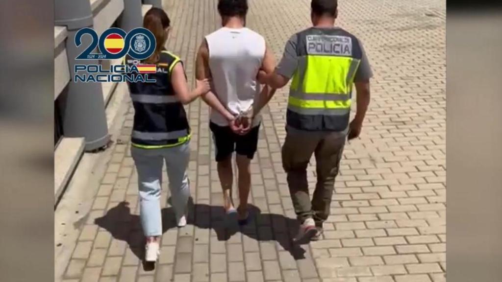 Detención en 2024 de Joel Ambiorix P. G., conocido como La J, en San Sebastián de los Reyes.