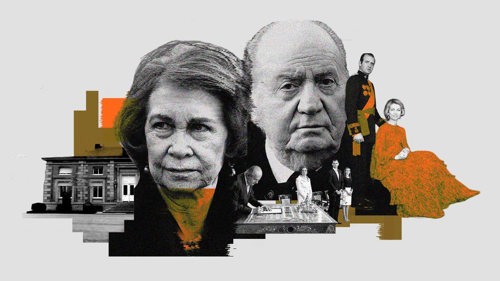 Don Juan Carlos y Doña Sofía.