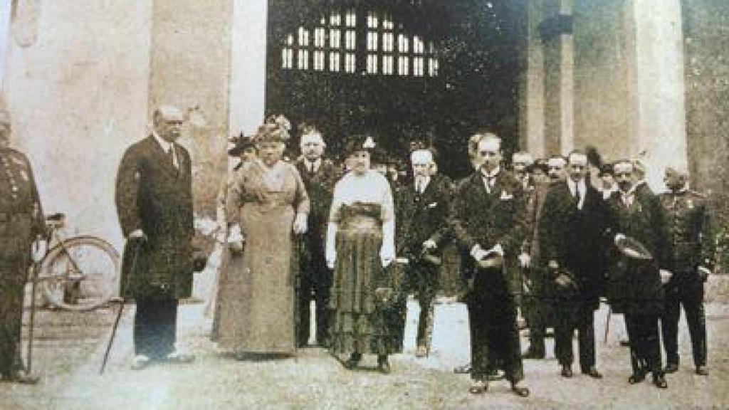 Imagen de archivo de la antigua fábrica de La Cartuja en el Monasterio.