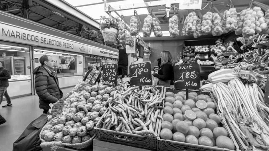 Un mercado español.