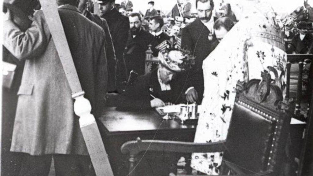 Victoria Eugenia en Valladolid