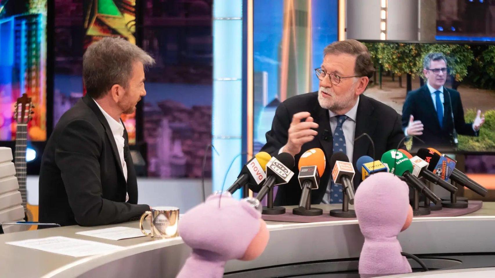 Mariano Rajoy visitó este 'El Hormiguero' de Pablo Motos este jueves, 13 de noviembre.