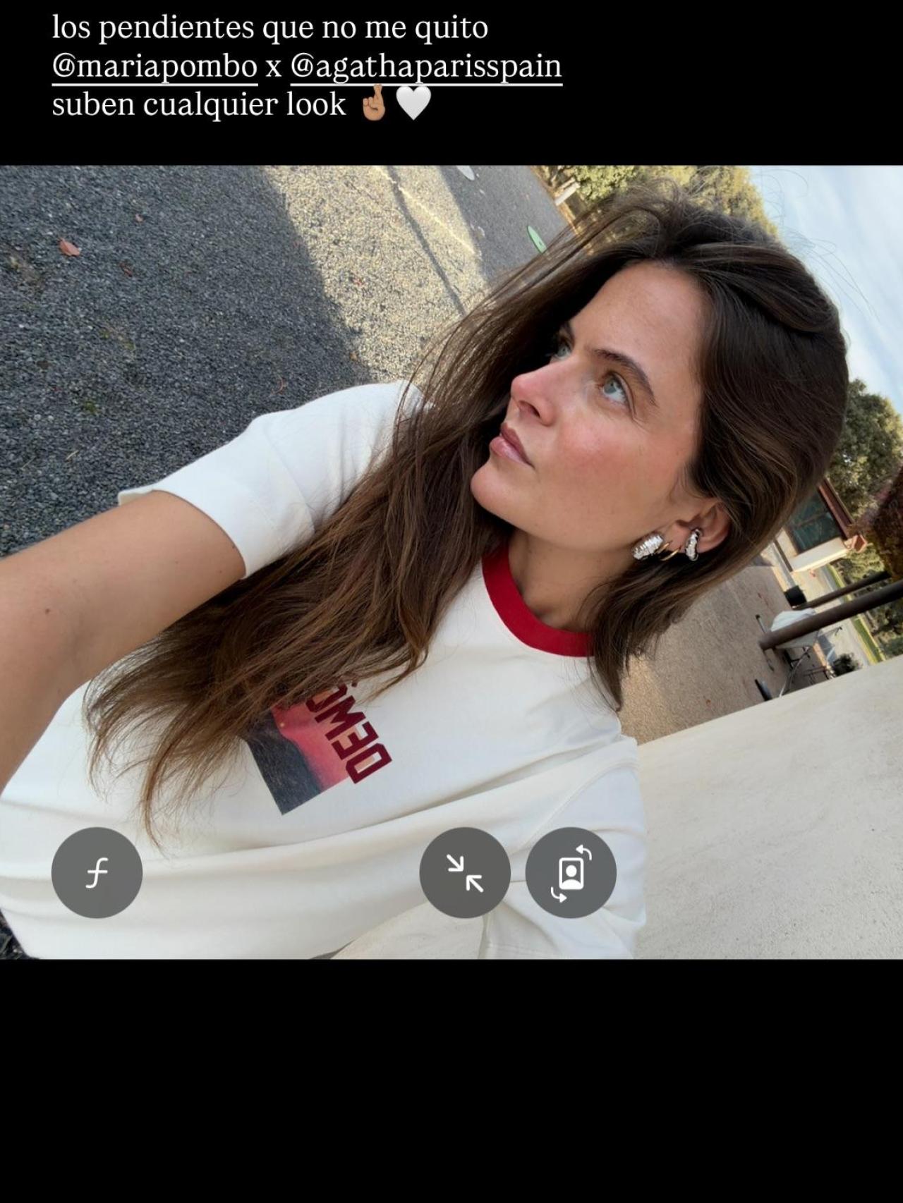 Bea Gimeno asegura no quitarse sus dos nuevos complementos.