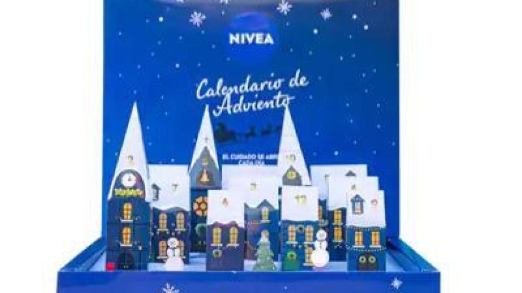 Calendario navideño de Nivea.