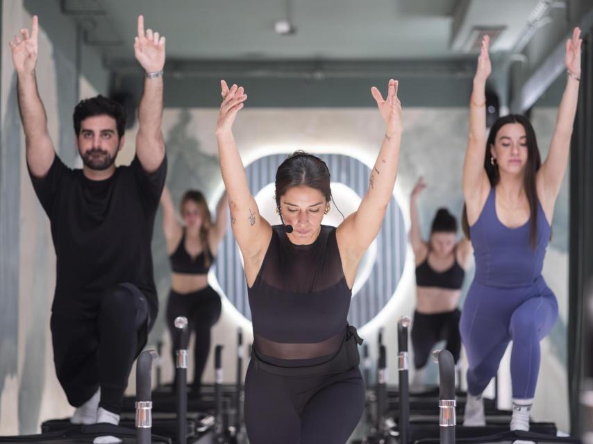 Mujeres entrenando en Solid Studio Chamberí.