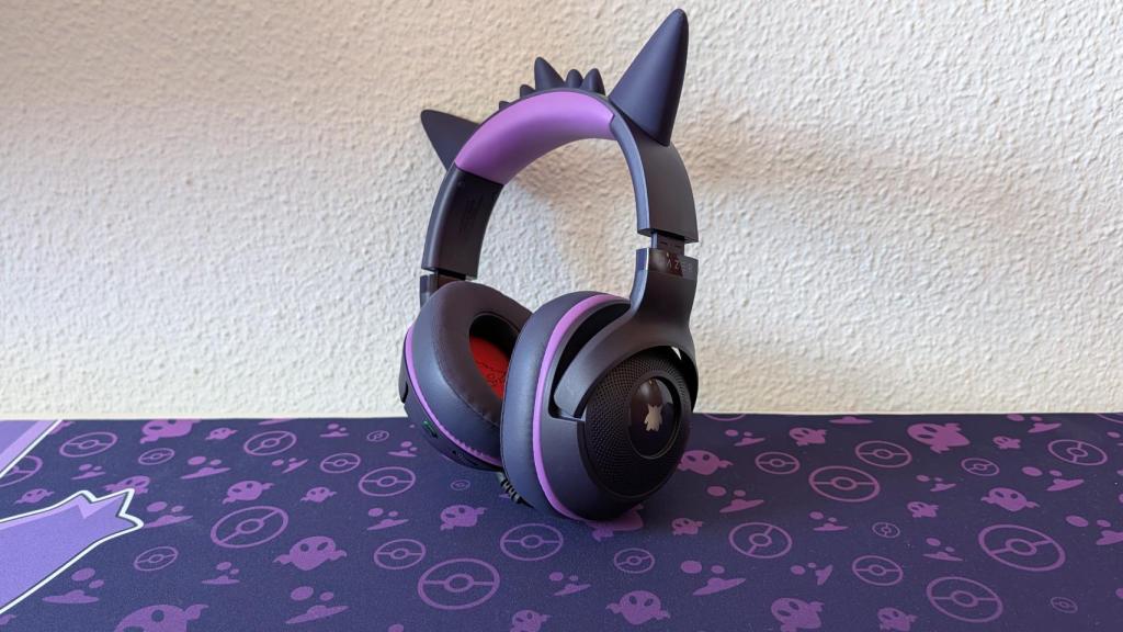 Los auriculares Razer Kraken Kitty V2 – Edición Gengar.