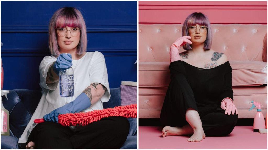 Cristina Simón, limpiadora y autónoma de 34 años.