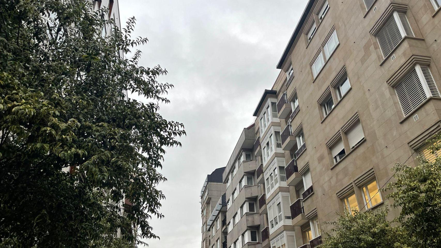 El cielo de Vigo a 14 de noviembre de 2025.