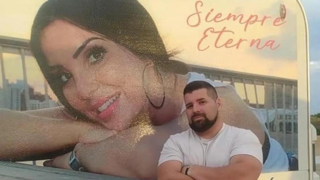 Rubén Gómez, agente de la Guardia Civil y portavoz de la familia de la difunta Sara Gómez.