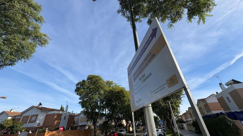 El Ayuntamiento reasfalta 5 calles en Nervión y Sevilla Este a partir del lunes: estas son las alternativas para el tráfico