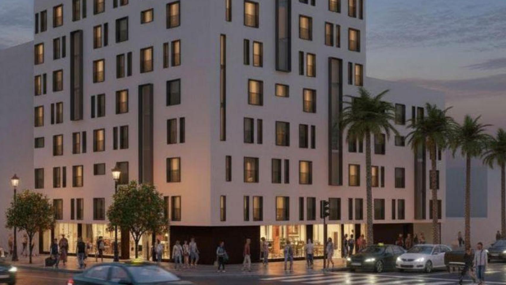 Nuevo proyecto hotelero en la zona oeste de Málaga.