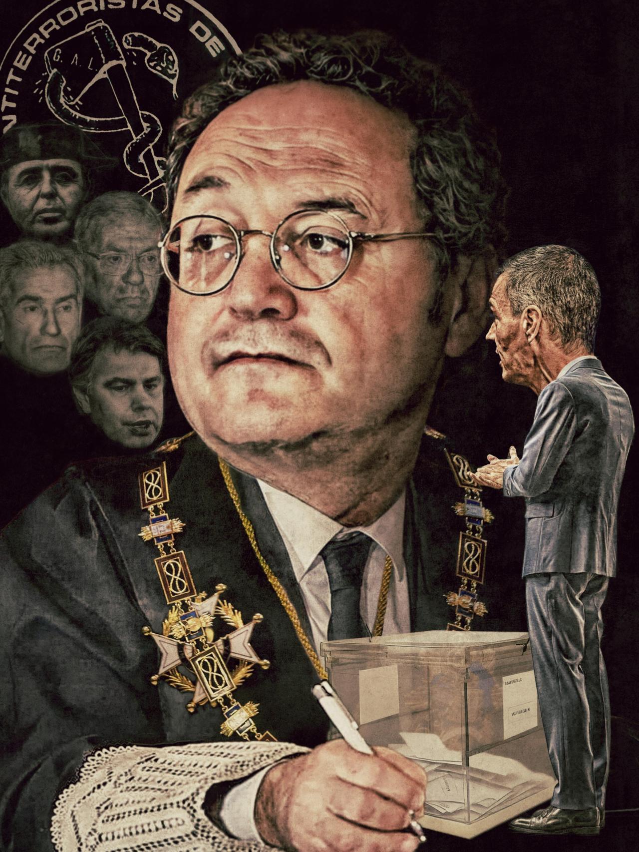 Una ilustración del fiscal general del Estado.