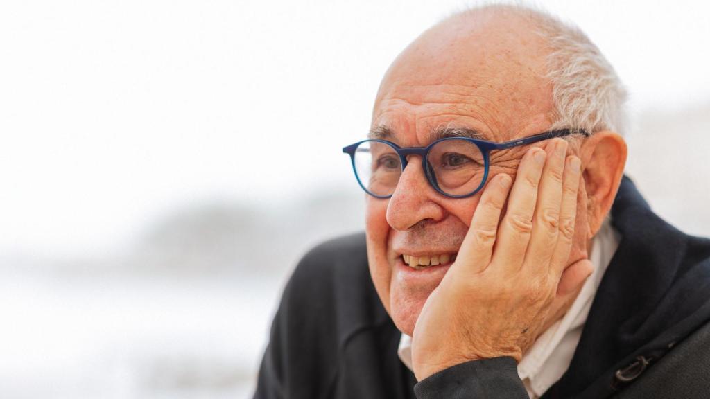 Vicente Seguí, durante la conversación.