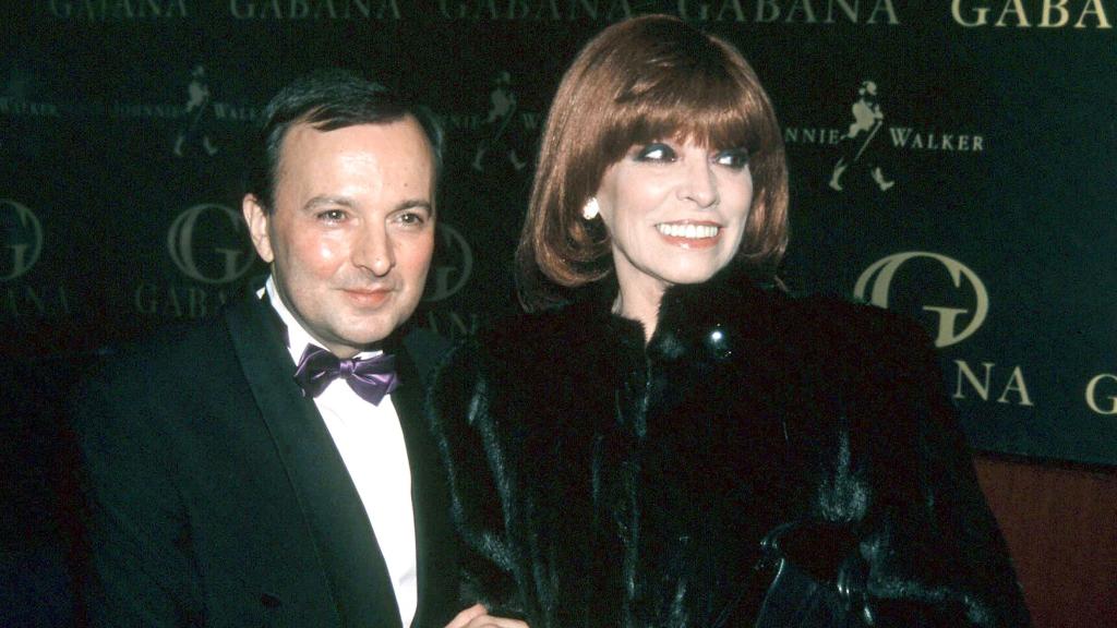 Encarnita Polo, con Octavio Aceves, en una imagen de 2001.