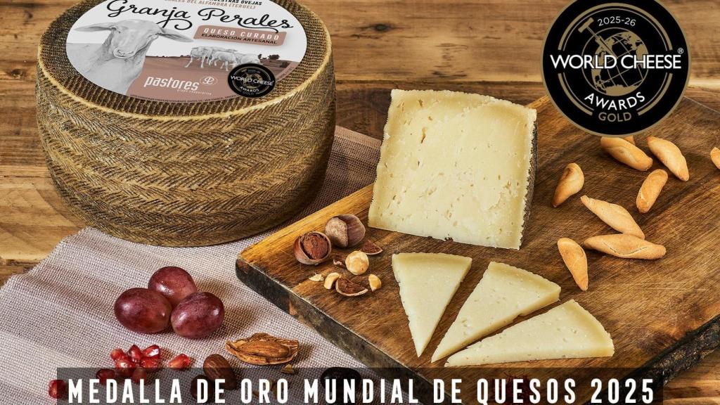 El queso curado Granja Perales de Pastores.