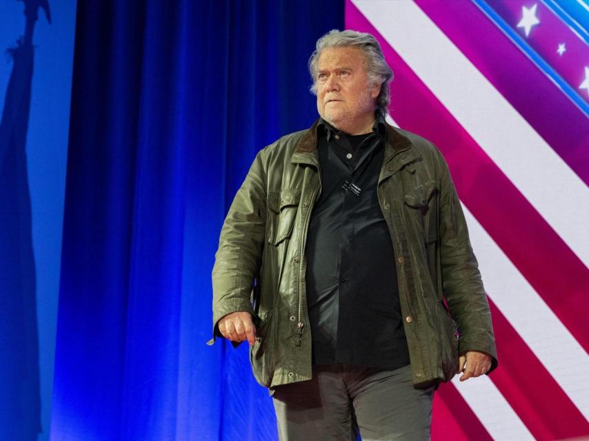 Steve Bannon, el ex jefe de Estrategia de Donald Trump.