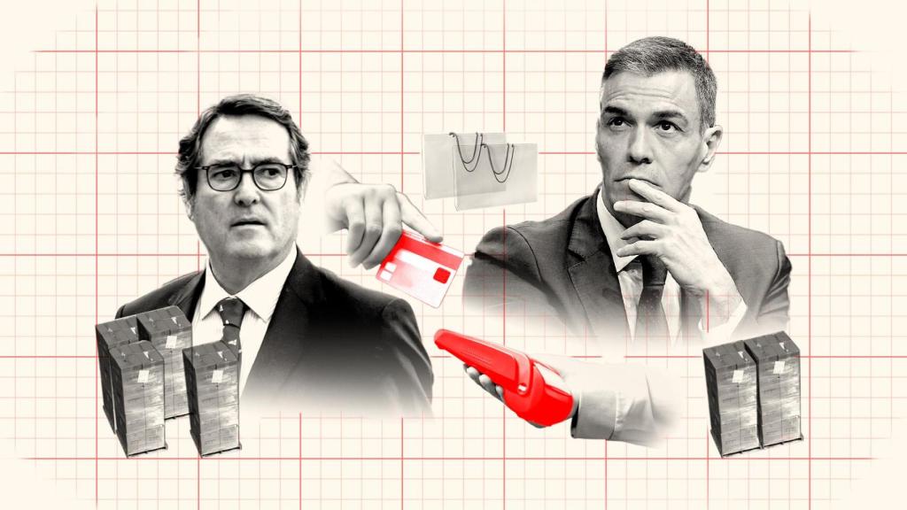 Antonio Garamendi, presidente de CEOE y Pedro Sánchez, presidente del Gobierno.