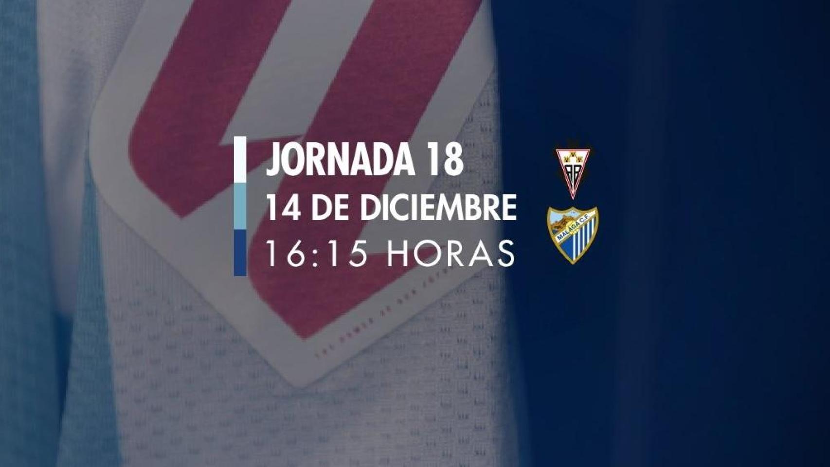 Calendario Málaga CF: los blanquiazules conocen los horarios de un tramo clave de la temporada