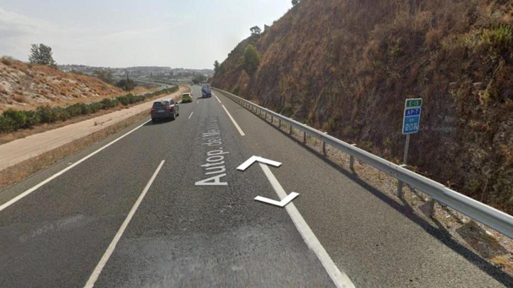 Kilómetro 207 de la AP-7.