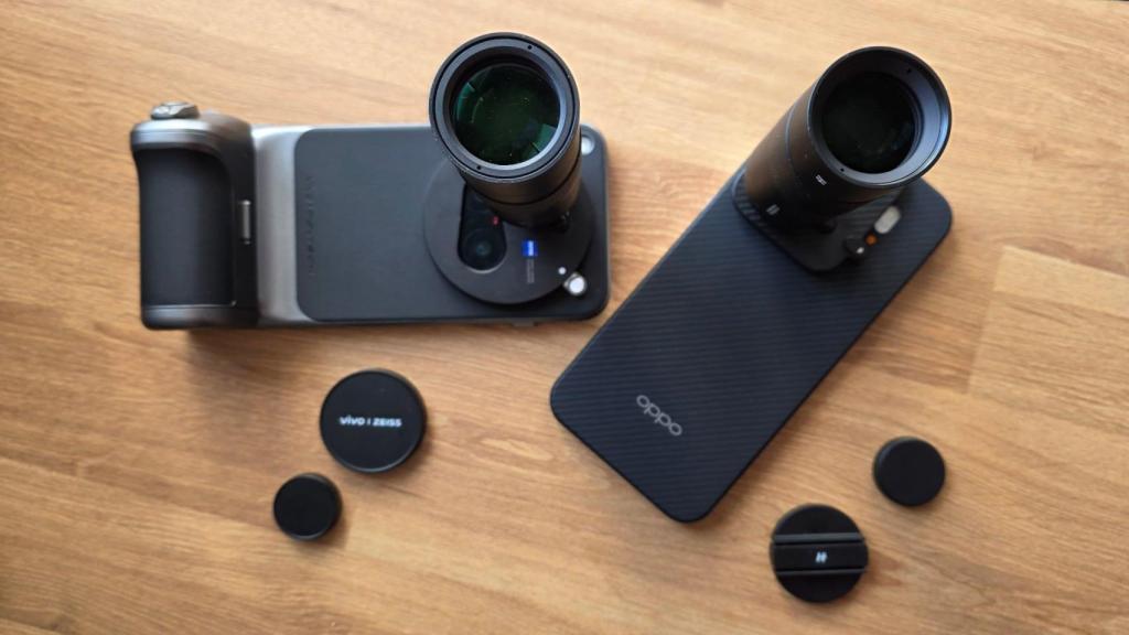 Teleobjetivos de OPPO y VIVO