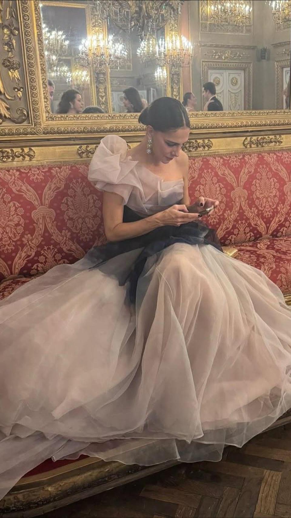 Adriana Abascal, en una imagen de sus redes sociales.